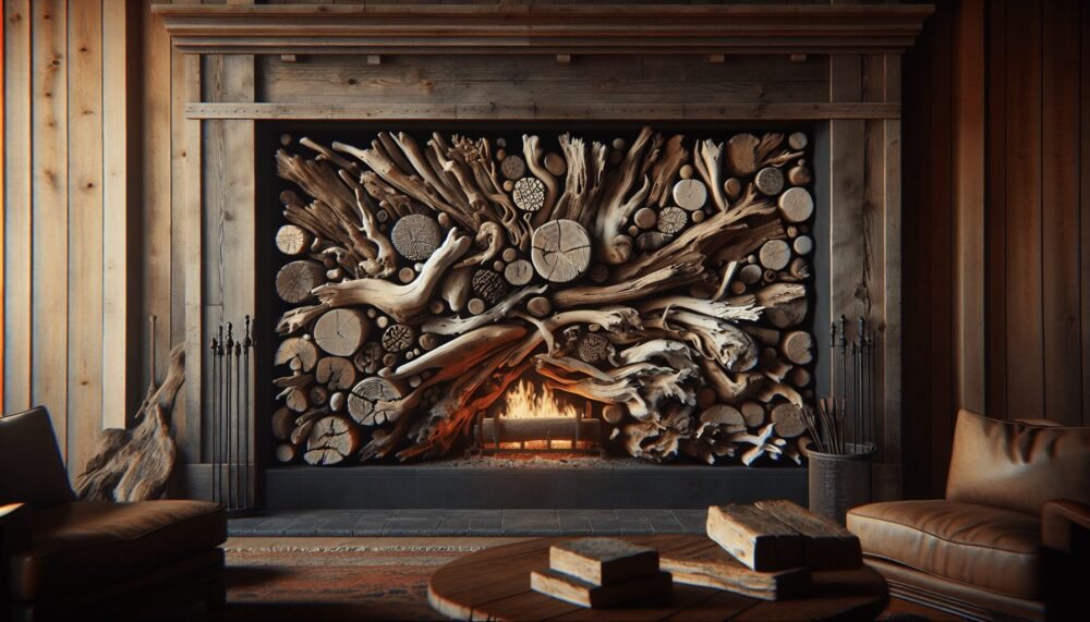Driftwood Fireplace Logs Driftwood Fireplace Logs