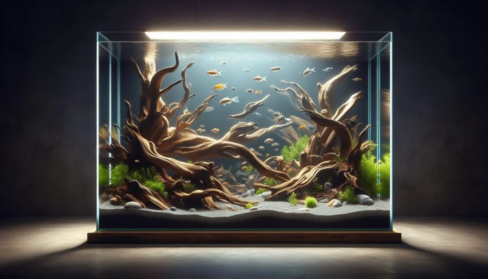 Driftwood Fish Tank