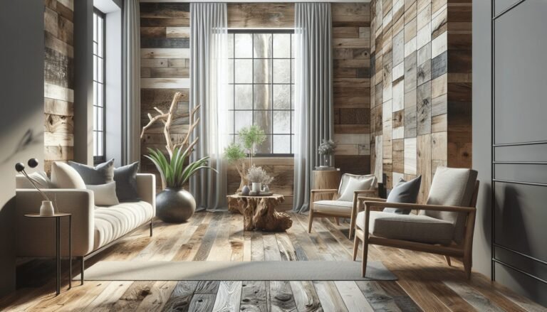 driftwood flooring living room 1