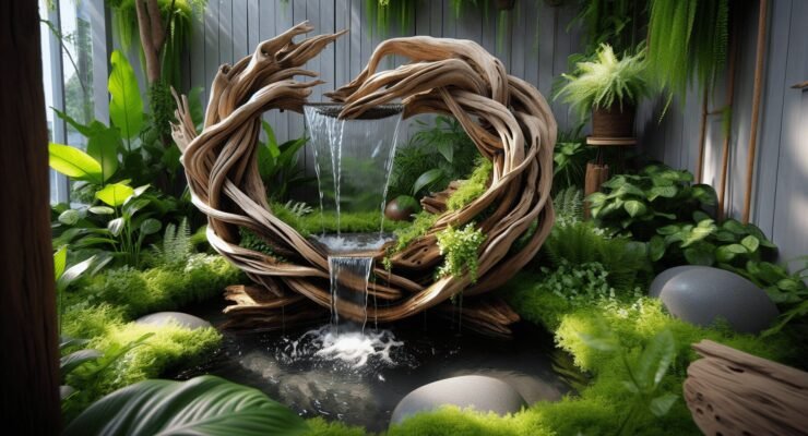 driftwood fountain