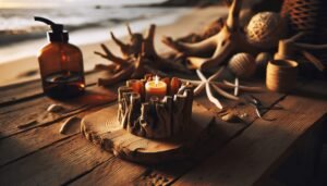 driftwood projects candle holders