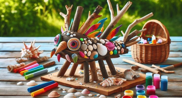 driftwood projects for kids