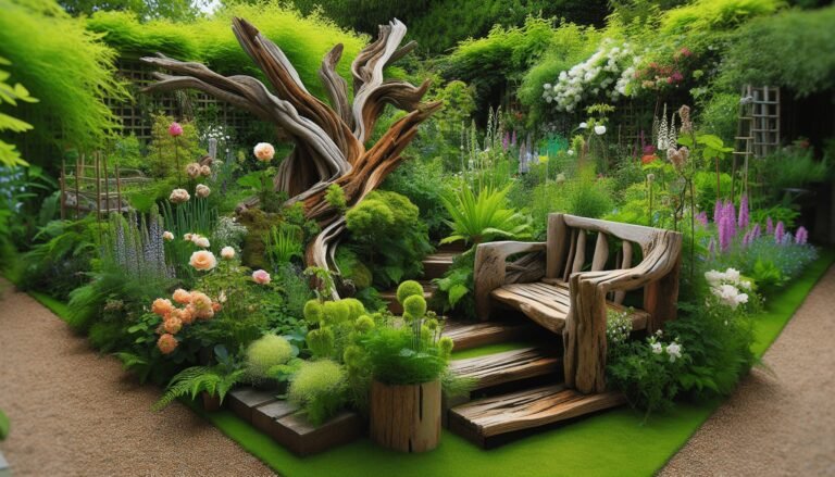 driftwood projects for the garden 1