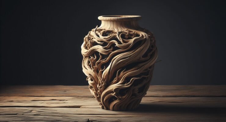 driftwood projects unique decorative jars 1