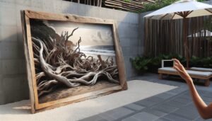 driftwood yard art