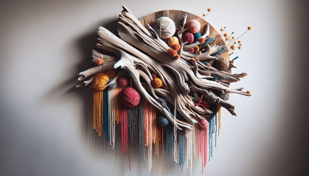 Driftwood Yarn Wall Art Driftwood Yarn Wall Art