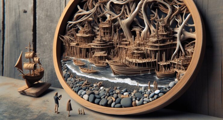 tiny driftwood art 1