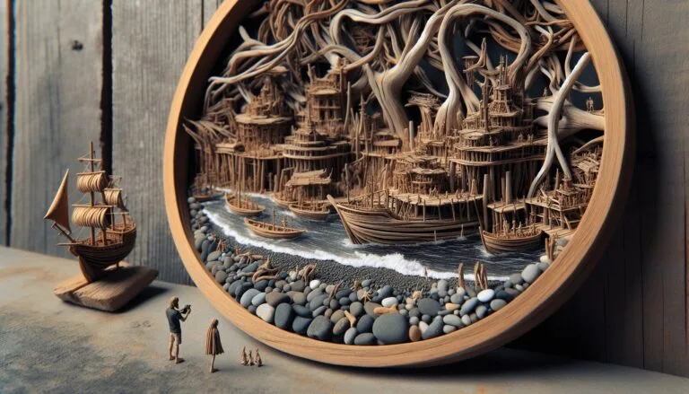 tiny driftwood art 1