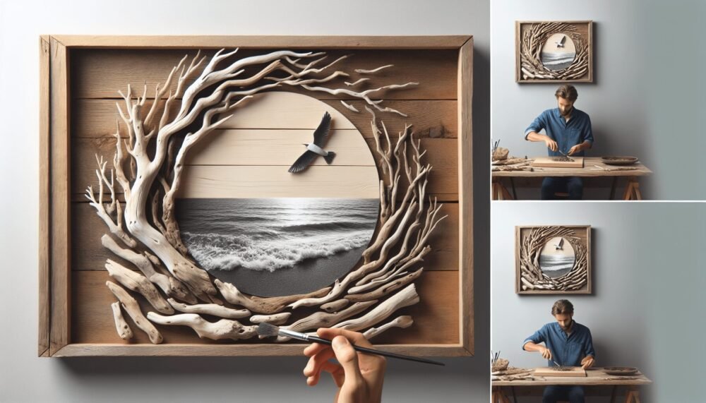 Wall Art Using Driftwood Wall Art Using Driftwood