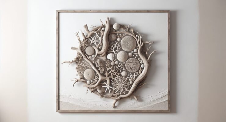 coastal driftwood wall art ideas