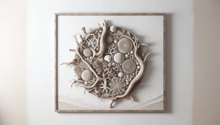 coastal driftwood wall art ideas
