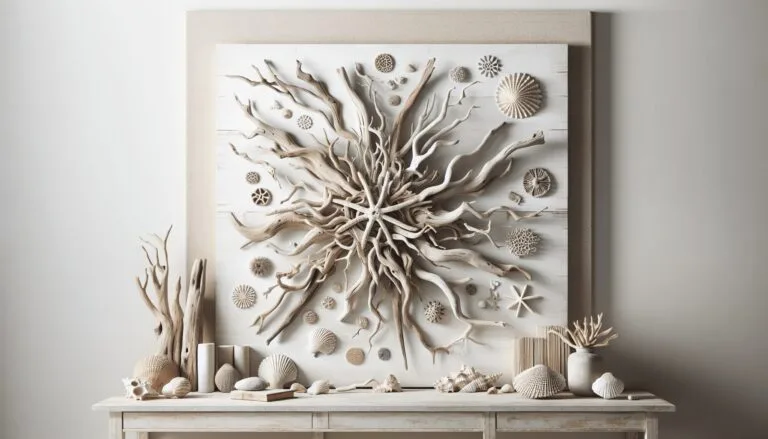 driftwood art ideas wall hangings beach houses