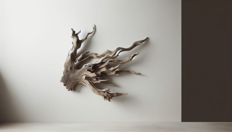 driftwood branch wall art