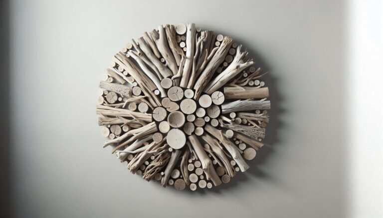 driftwood circle wall art 1