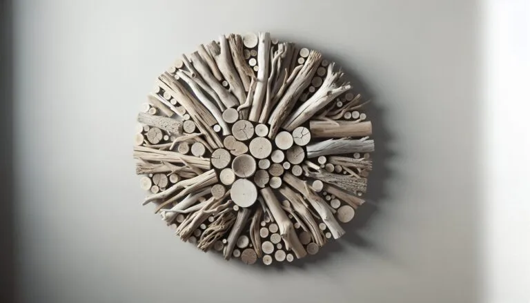 driftwood circle wall art 1