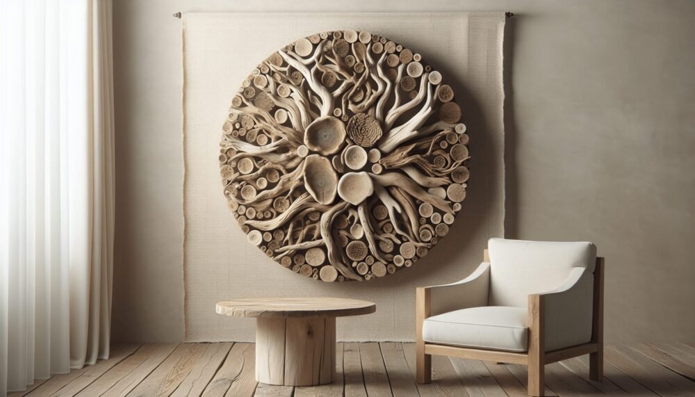 Driftwood Circle Wall Art Driftwood Circle Wall Art