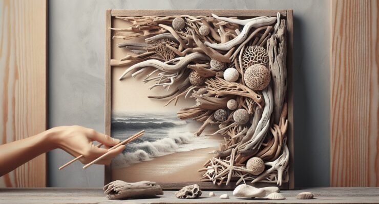 driftwood crafts wall art 1