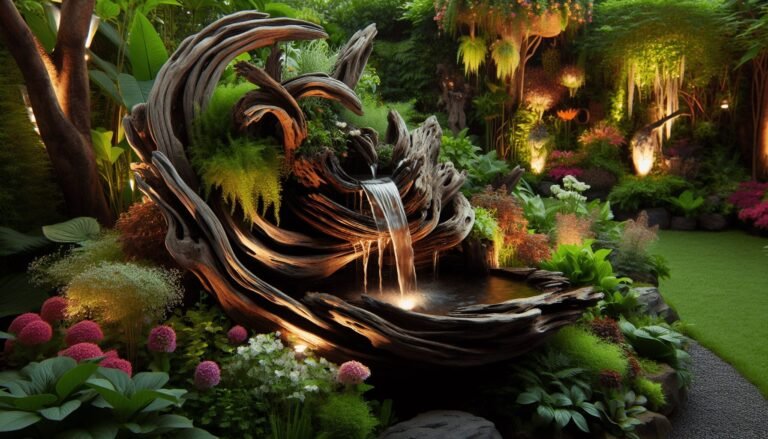 driftwood fountain water features 1