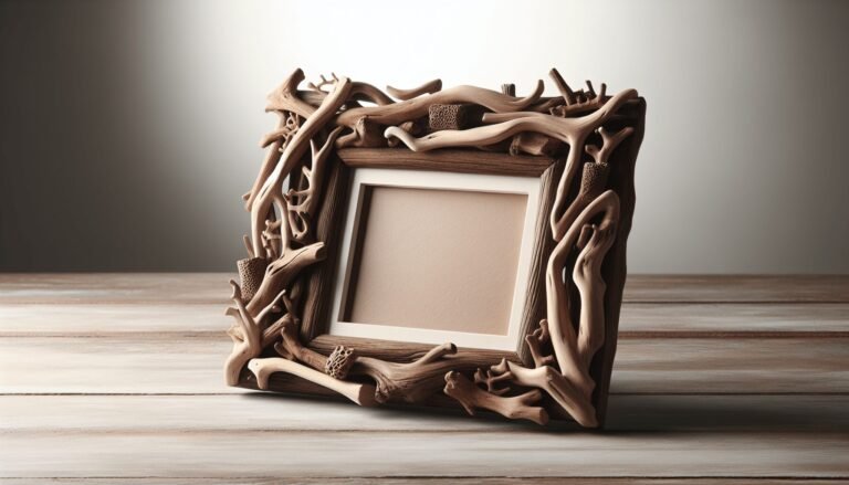 driftwood frame diy 1