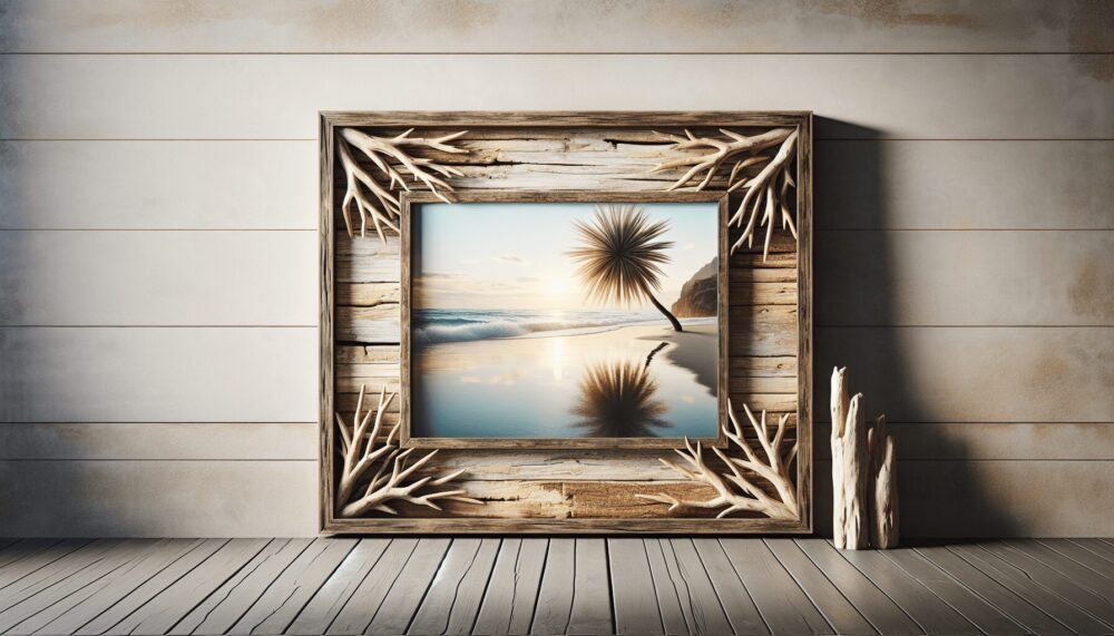 Driftwood Framed Mirror Driftwood Framed Mirror
