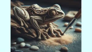 driftwood frog