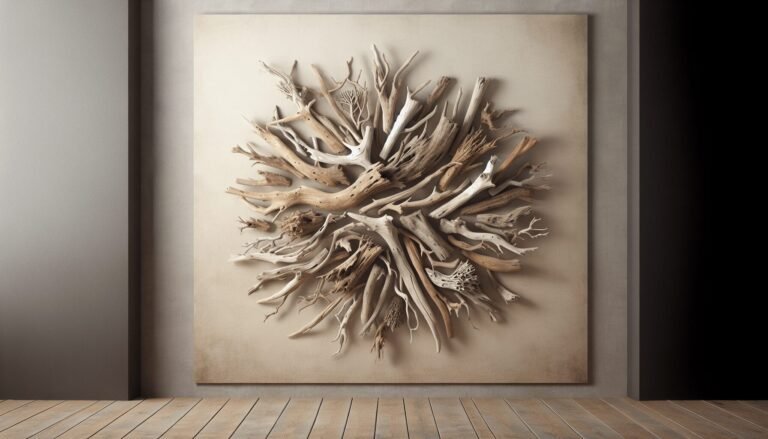 driftwood hanger wall art