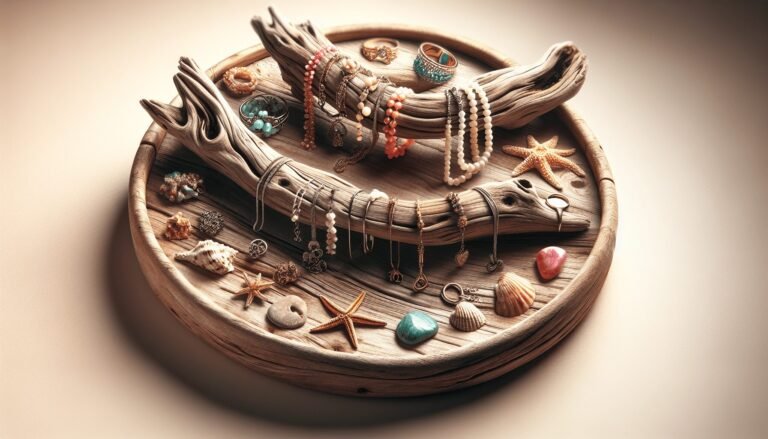 driftwood jewelry holder 1
