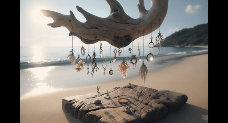 driftwood jewelry organizer 1