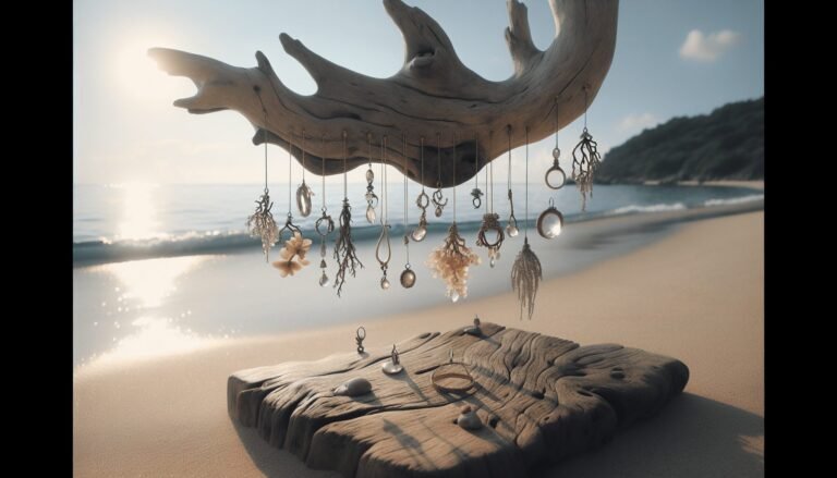 driftwood jewelry organizer 1