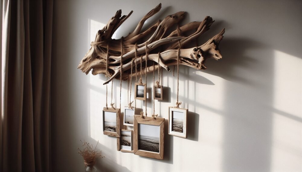 Driftwood Picture Hanger Wall Art Driftwood Picture Hanger Wall Art