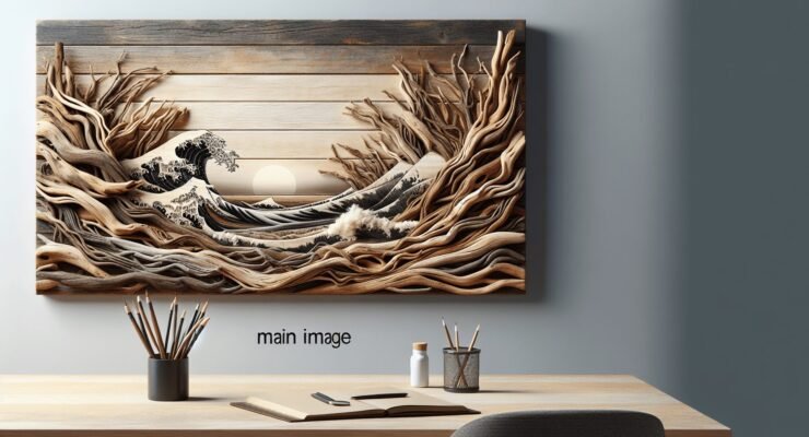 driftwood plank wall art 1
