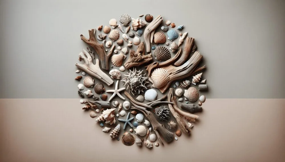 Driftwood Shell Wall Art Driftwood Shell Wall Art