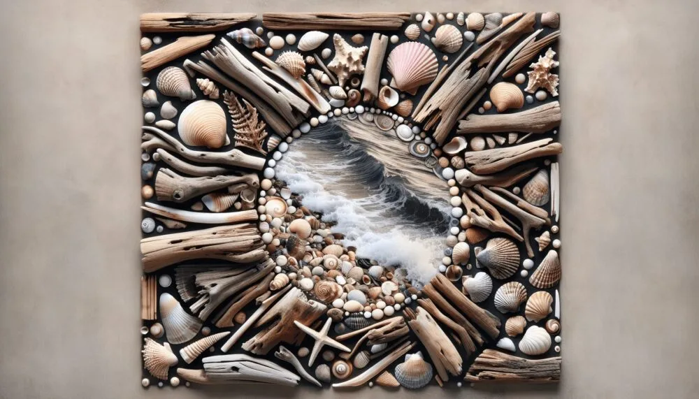 Driftwood Shell Wall Art Driftwood Shell Wall Art