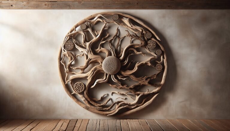 driftwood wall art sculpture 1