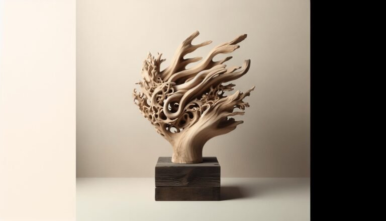 driftwood wall art sculptures statues 1