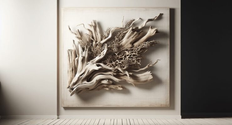 large driftwood wall art decor 1