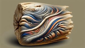 painted driftwood wall art