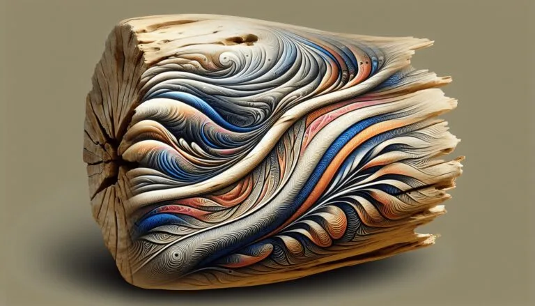 painted driftwood wall art