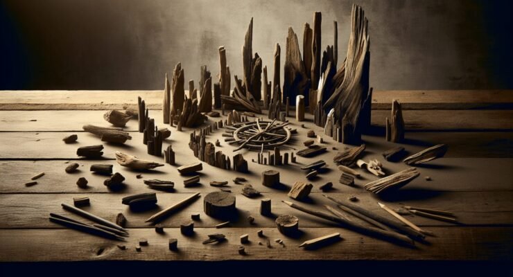 small pieces of driftwood projects