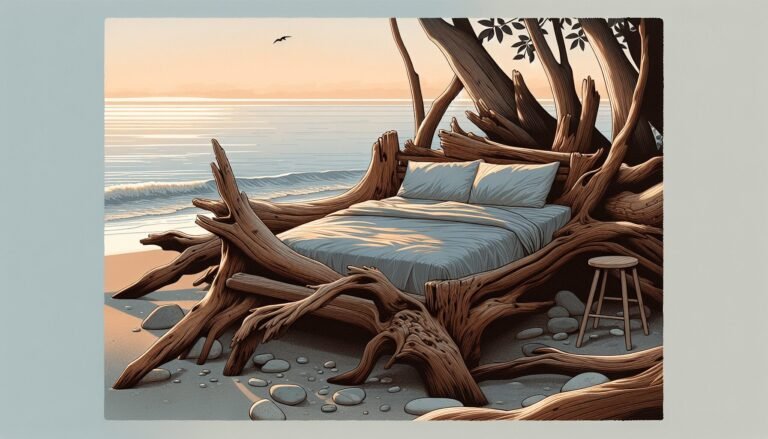 driftwood bed