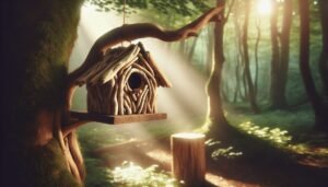 driftwood birdhouse 1