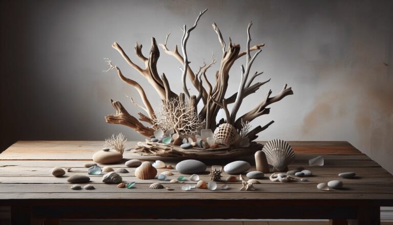 driftwood centerpiece 1