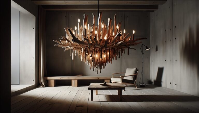 driftwood chandelier