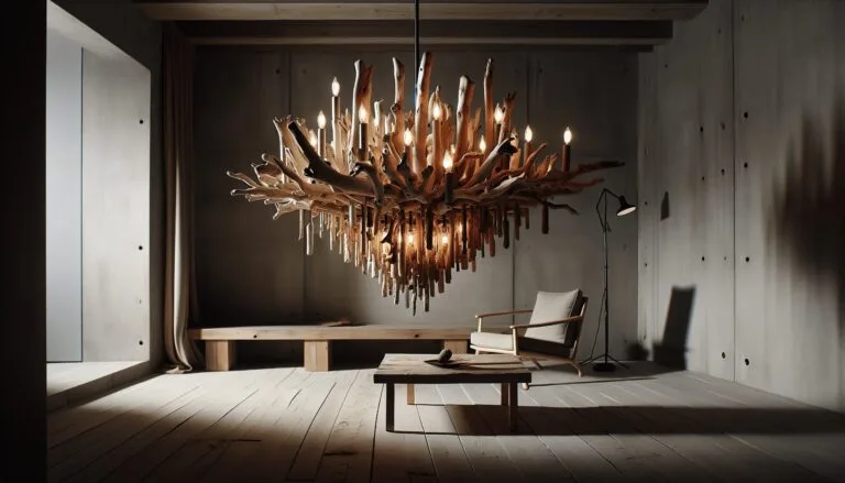 driftwood chandelier