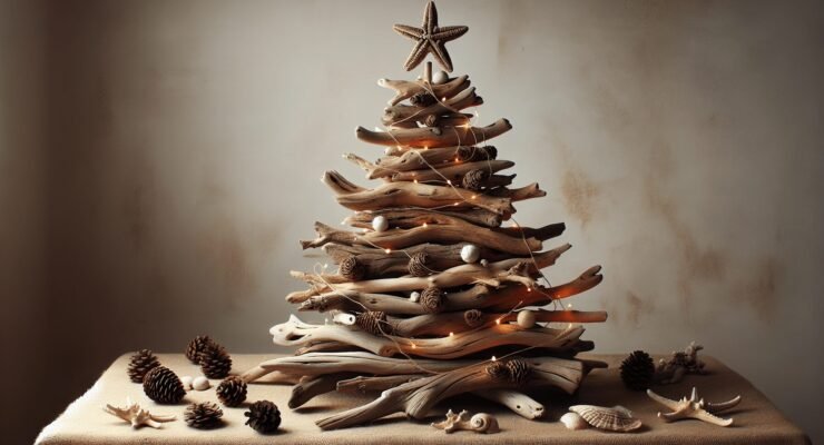 driftwood christmas tree 1