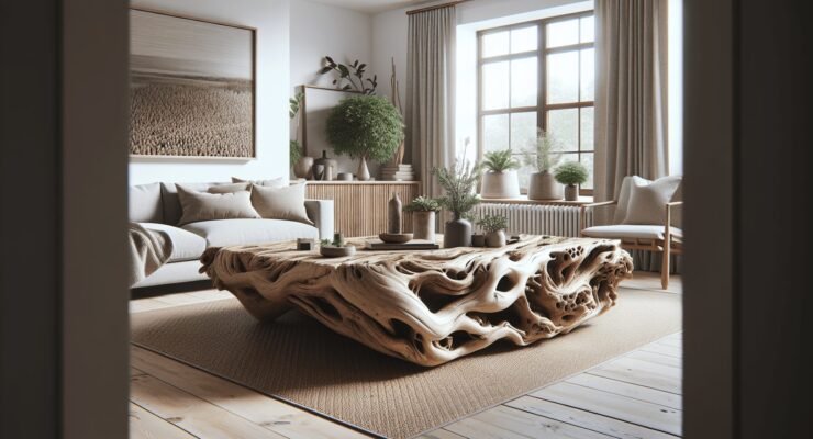 driftwood coffee table
