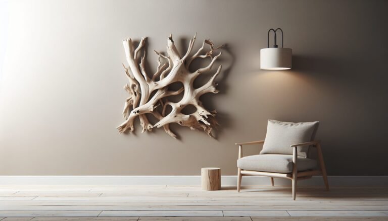 driftwood decor wall
