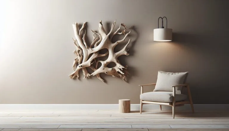 driftwood decor wall