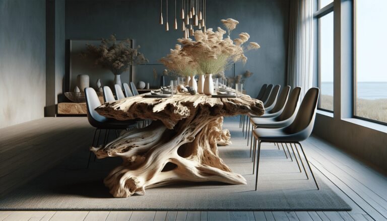 driftwood dining table 1