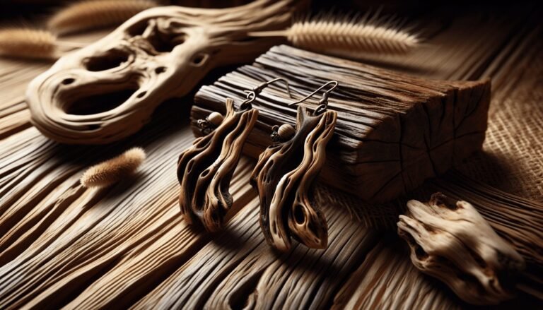 driftwood earrings 1
